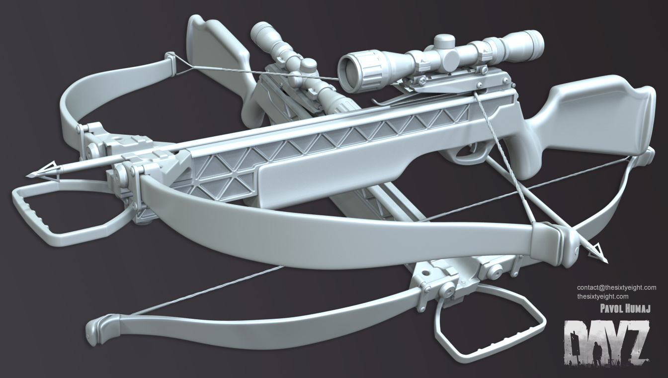 Crossbow model created by Pavol Humaj for DayZ